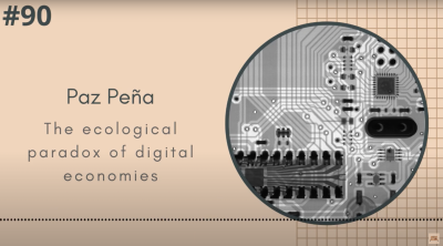  image linking to The ecological paradox of digital economies: A conversation between Paz Peña and Joey Ayoub 