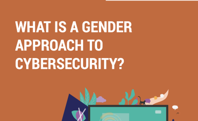  image linking to APC policy explainer: What is a gender approach to cybersecurity? 